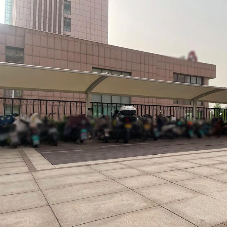 迭部县膜结构电动车棚